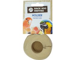 Back Zoo Nature Fruit Cups Houder Java - Kooi Accessoire - Ca. 8-10 Cm