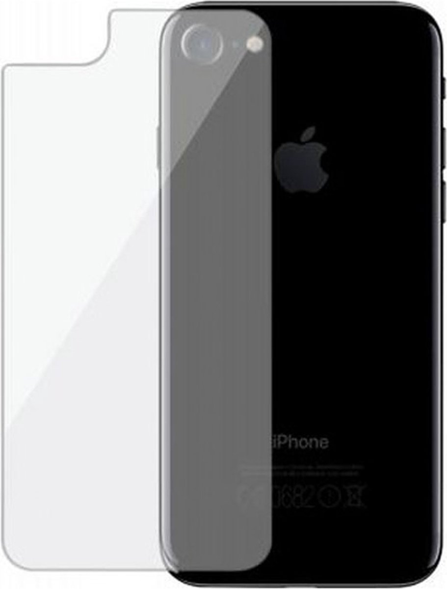 Bigben Connected, Screenprotector geschikt voor iPhone 8 (Achterzijde) - Tempered Glass 2.5D, Transparant