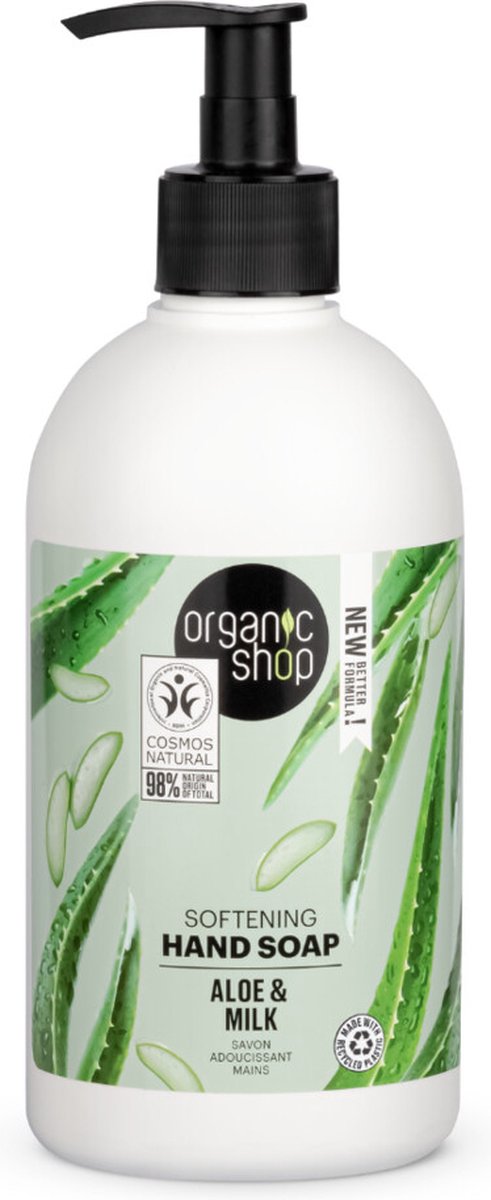 Organic Shop Handzeep Aloe and Milk - 500 ml