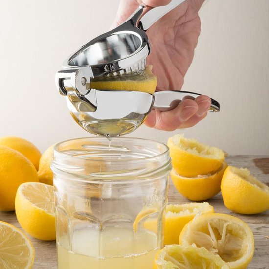 Handmatige Citruspers Roestvrij Staal 6 cm Diameter Voor Keuken Eetkamer Bar - Klein - Beste Kwaliteit citruspers — afbeelding 2