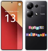 Étui Cazy adapté au Xiaomi Redmi Note 13 Pro 5G Choisissez le Happiness