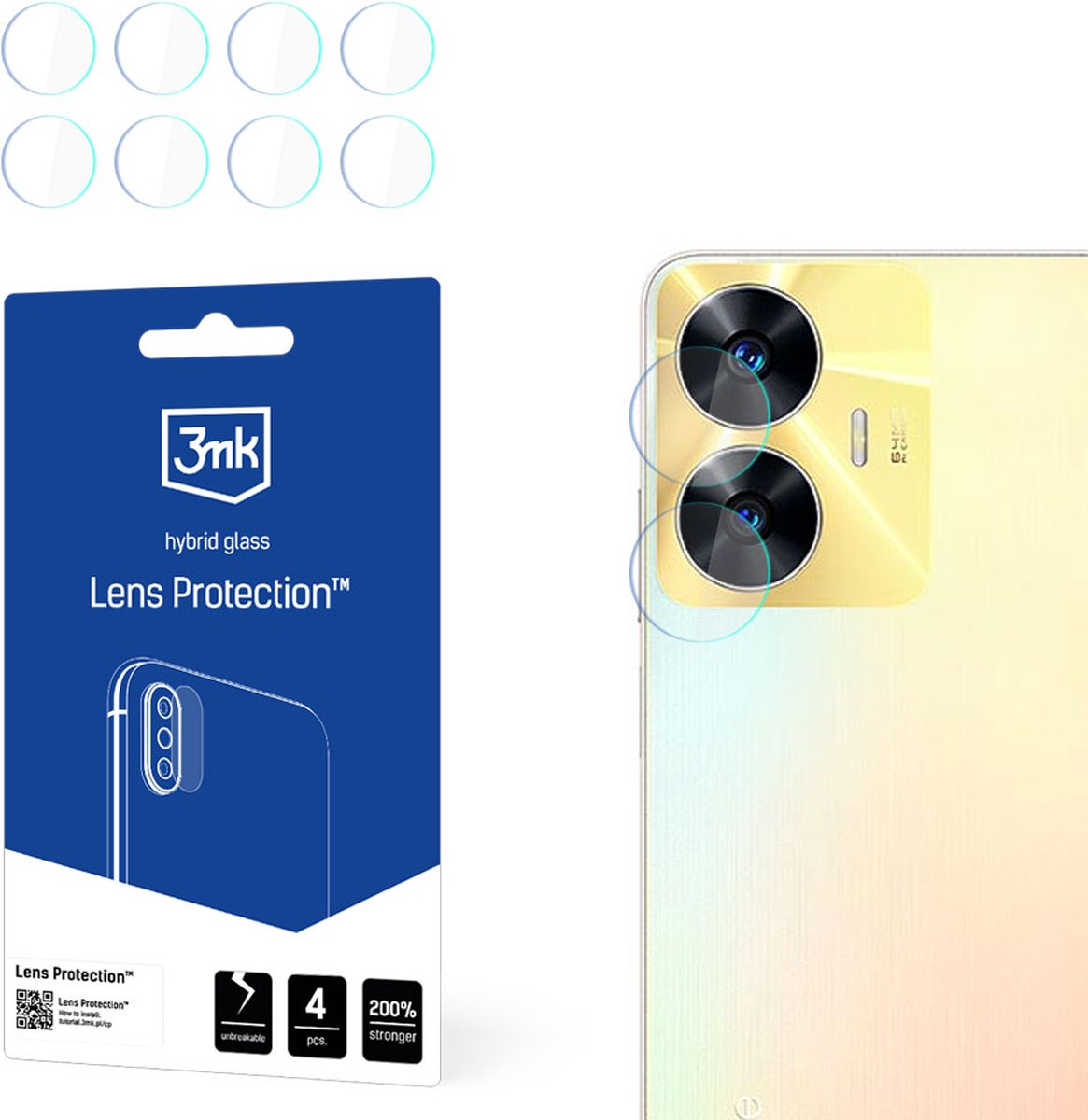 Realme C55 - 3mk Lens Protection