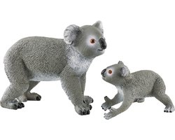 foto van schleich WILD LIFE - Koala Moeder en Baby - Speelfigurenset - Kinderspeelgoed voor Jongens en Meisjes - 3 tot 8 jaar - 42566