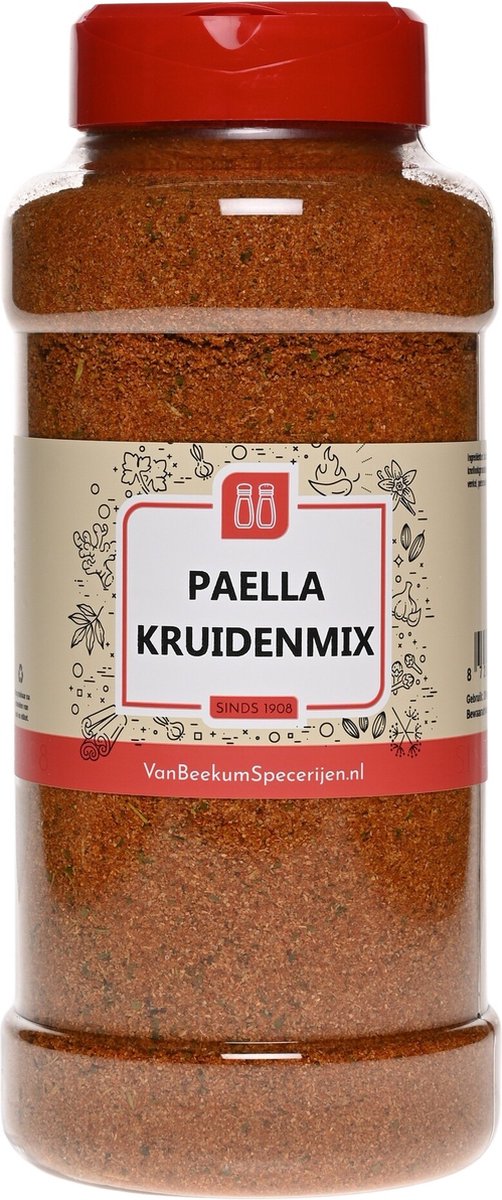 Goedkoopste Van Beekum Specerijen - Paella Kruidenmix - Strooibus 600 gram