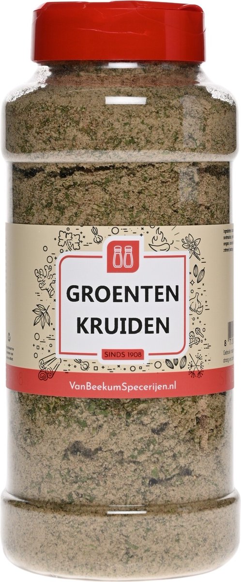 Goedkoopste Van Beekum Specerijen - Groenten Kruiden - Strooibus 360 gram