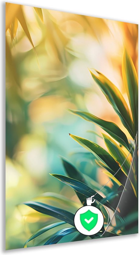 Plant poster - Natuur posters - Poster Licht - Muurdecoratie klassiek - Slaapkamer posters - Slaapkamer wanddecoratie poster 40x60 cm