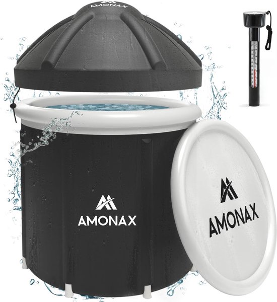 Koudwatertherapie IJsbad Voor Volwassenen - Draagbaar Dompelbad Met Thermometer En Isolatie