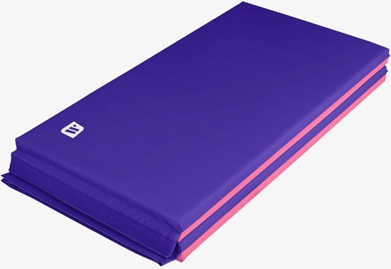 Opvouwbare gymnastiekmat 1,2 m x 2,4 m - Draagbare tuimelmat met klittenband — afbeelding 5
