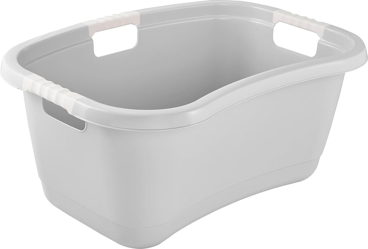 Goedkoopste Ergonomische wasmand met anti-slip handgrepen en 50L capaciteit