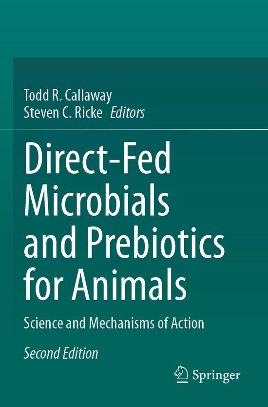 Direct-Fed Microbials and Prebiotics for Animals - cover