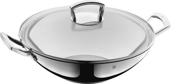 Wok met deksel - 28 cm - PFAS-vrij