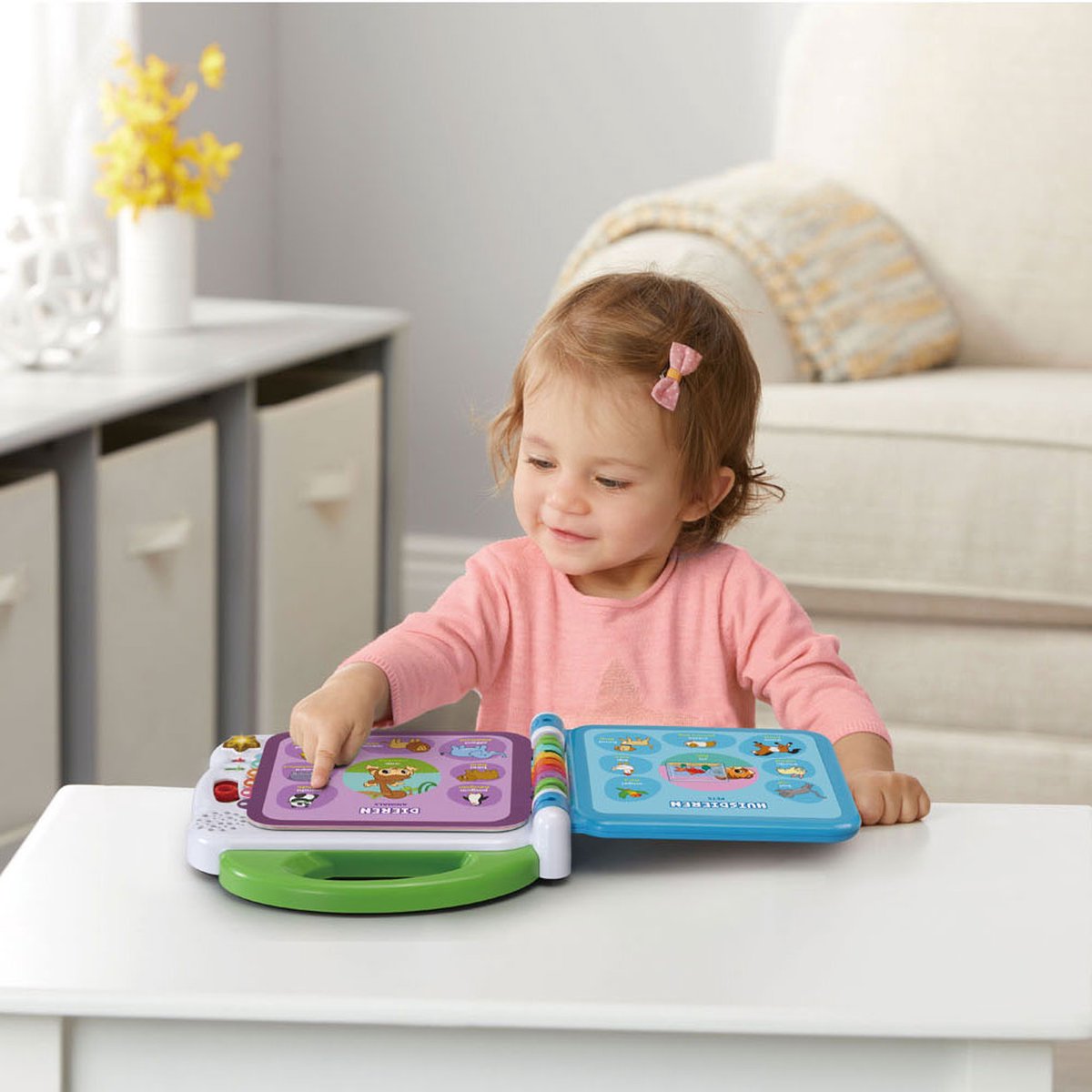 VTech Baby Mijn Eerste 100 Woordjes Boek - Educatief Speelgoed - Woordjes Leren - Nederlands & Engels Gesproken - Cadeau - Kinderspeelgoed 1.5 tot 4 Jaar — afbeelding 6