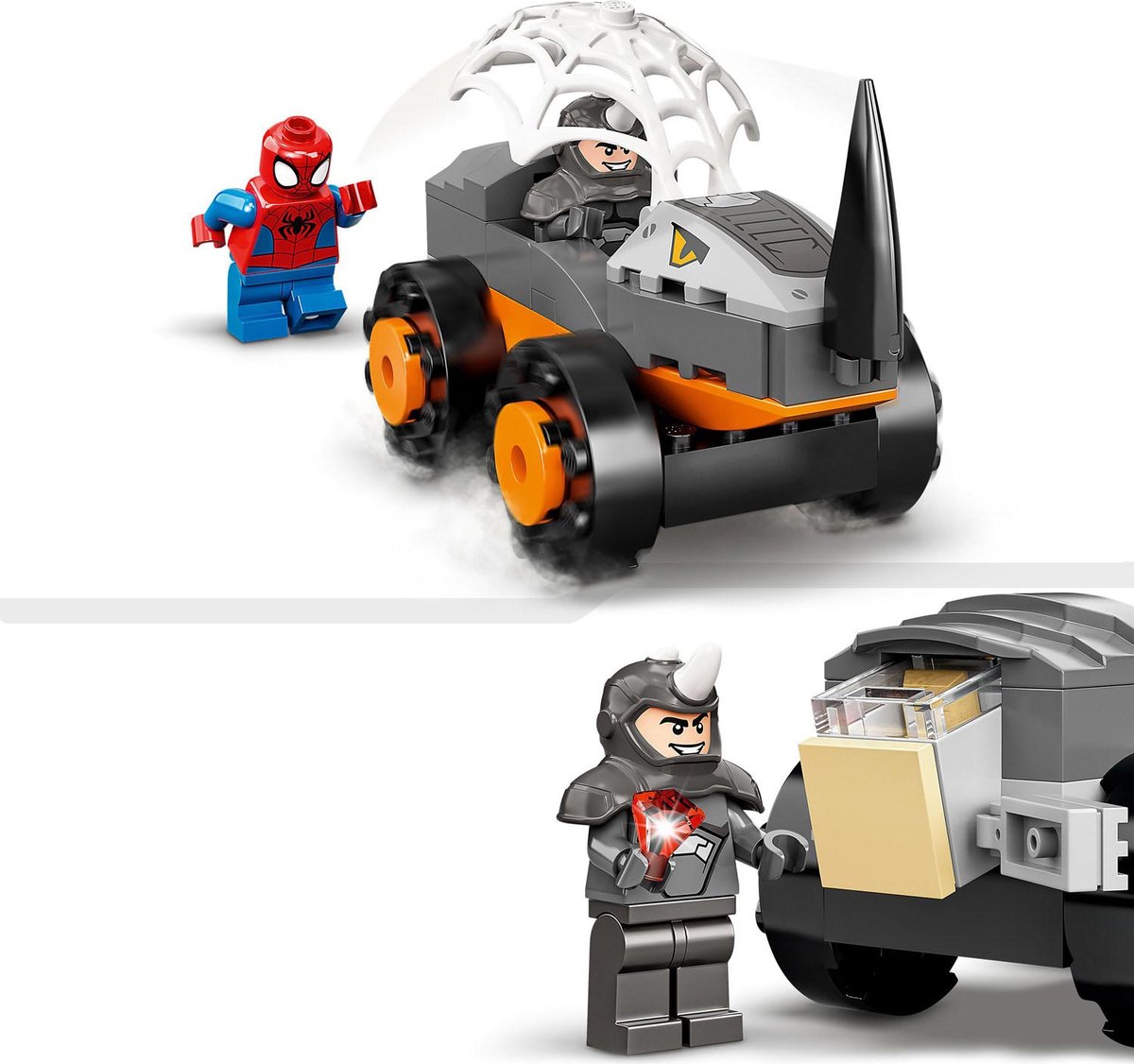 LEGO Marvel Spider-Man Hulk vs. Rhino truck duel - 10782 — afbeelding 8