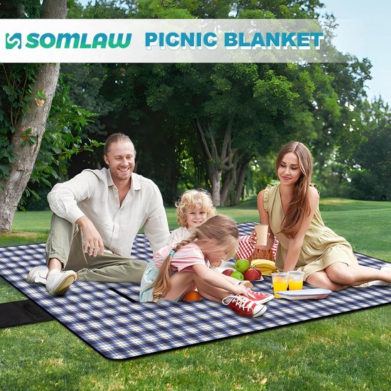 Waterdichte 200x200cm Grote Boho Picknickdeken - Geïsoleerd en