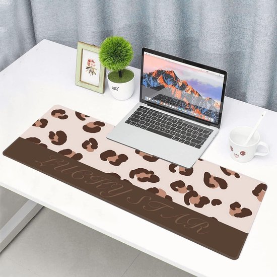 DHSBD Bloemenprint Muismat Met Genaaide Randen Grote Pad Antislip Toetsenbordmat Gaming Muismat DHSBD Bloemenprint Muismat Met Genaaide Randen Grote Pad Antislip Toetsenbordmat Gaming Muismat