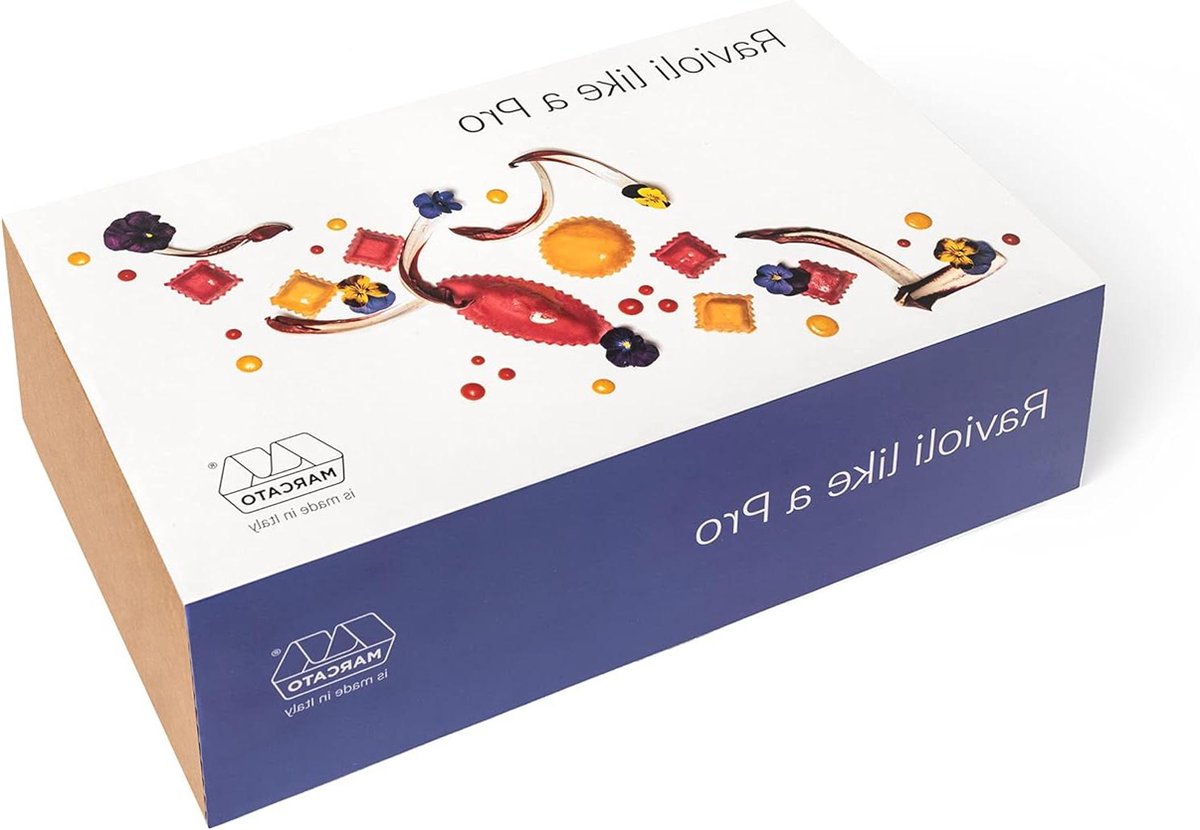 Set voor Ravioli aluminium en hout neutraal - Ravioli maker - Keukenaccessoires