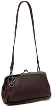 The Chesterfield Brand Sac à épaule bandoulière Pochette Andrade Shoulderbag Brown Marron foncé