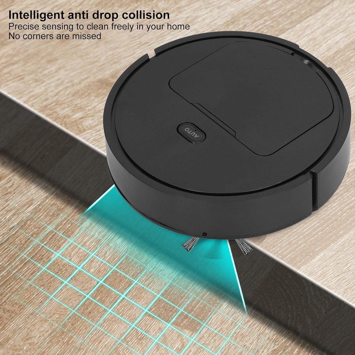 Robot Stofzuiger, Rustige Slim 3 IN 1 Robot Stofzuiger en Mop Robot Stofzuiger, Rustige Slim 3 IN 1 Robot Stofzuiger en Mop