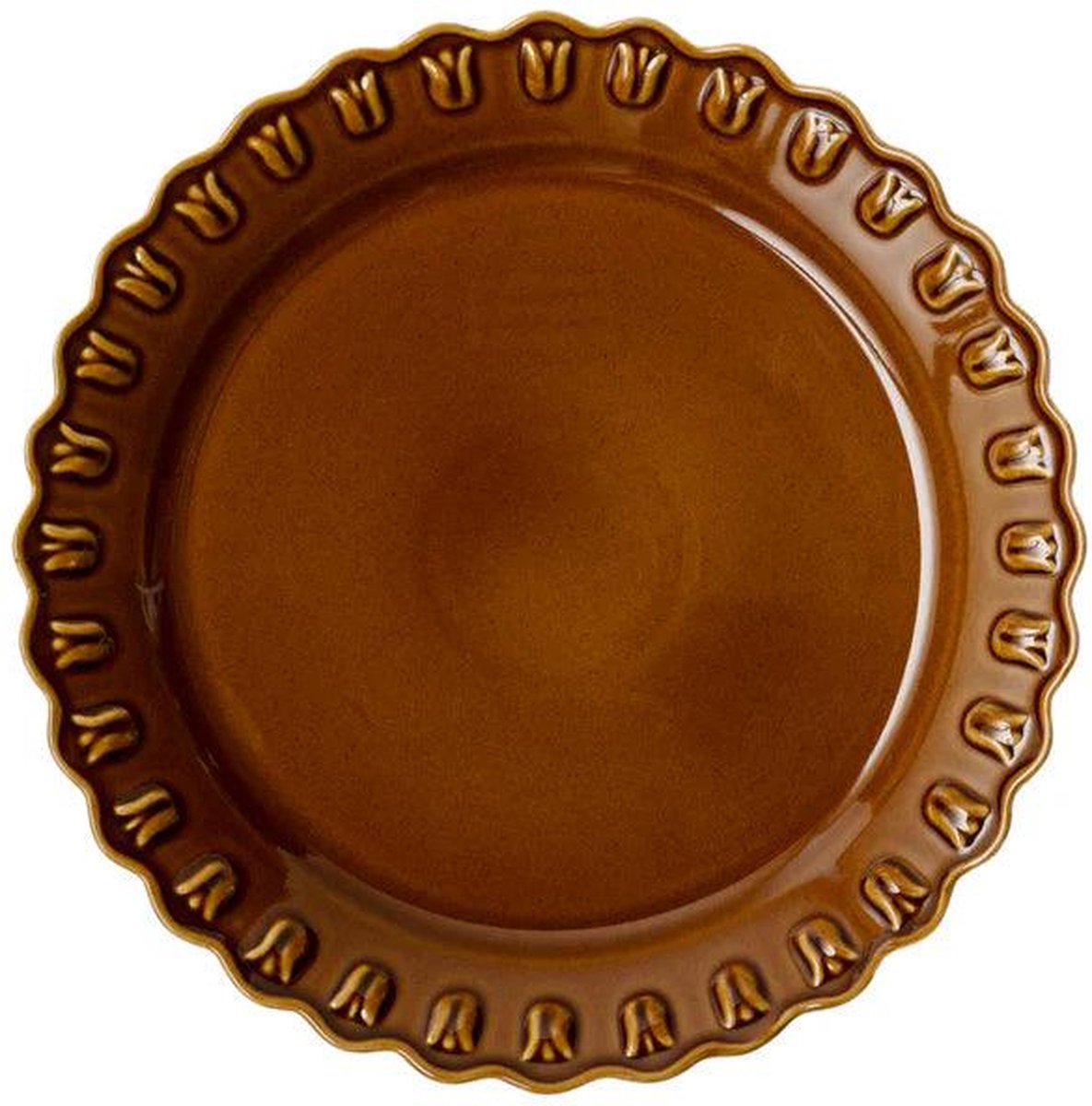 PotteryJo - Tulipa dinerbord 26cm Umbra (set van 2) - Dinerborden