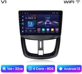 Bol.com Autoradio - Android Carplay - Bluetooth Radio - Peugeot 207 aanbieding