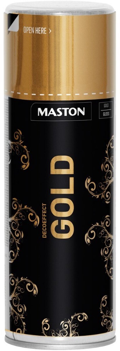 Maston Decoeffect Gold - goud - spuitverf - 400 ml - spuitbus verf