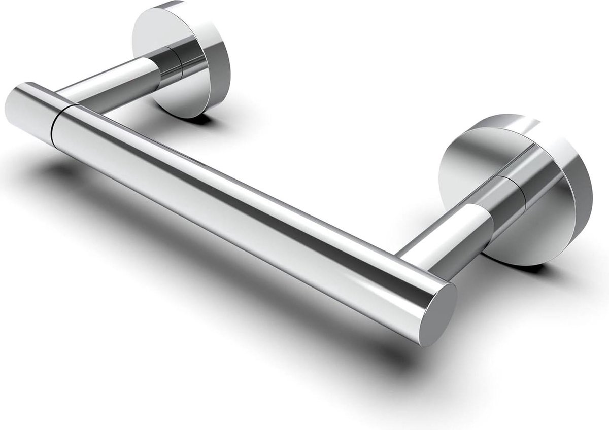 Toiletpapierhouder wandbevestiging geborsteld nikkel zilver badkamer wc-rolhouder boren.