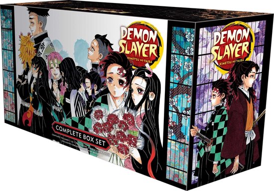 Foto: Demon slayer complete manga box set volume 1 23 engelstalig 