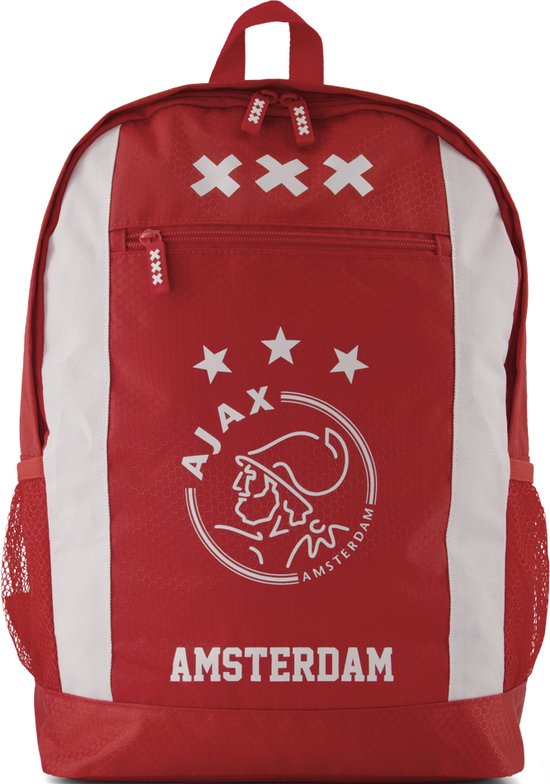 Ajax rugtas groot wit rood wit XXX bol