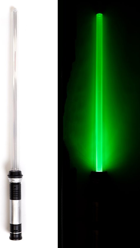 Foto: Kimu lightsaber 66 cm lichtzwaard space star licht zwaard led gekleurde lamp stok lampjes gekleurd wars festival