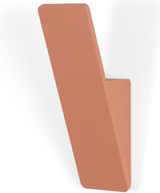 Spinder Design kapstok haak Angle 1 - Clay Terra - 1 haak - Staal