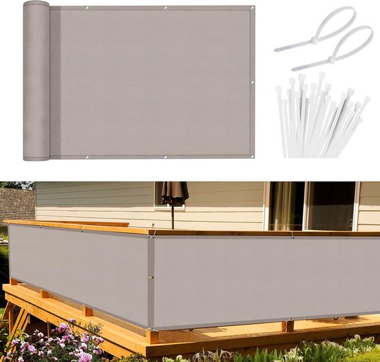 Jaxguom Pvc-inkijkbeschermingsmat, 80 x 800 cm, inkijkbescherming met Jaxguom Pvc-inkijkbeschermingsmat, 80 x 800 cm, inkijkbescherming met