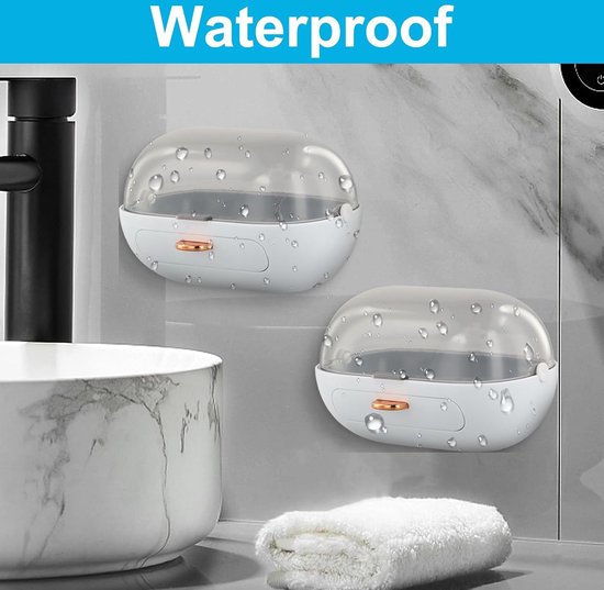 Zeepbakje Blauw Zeephouder Keuken Badkamer Accessoires