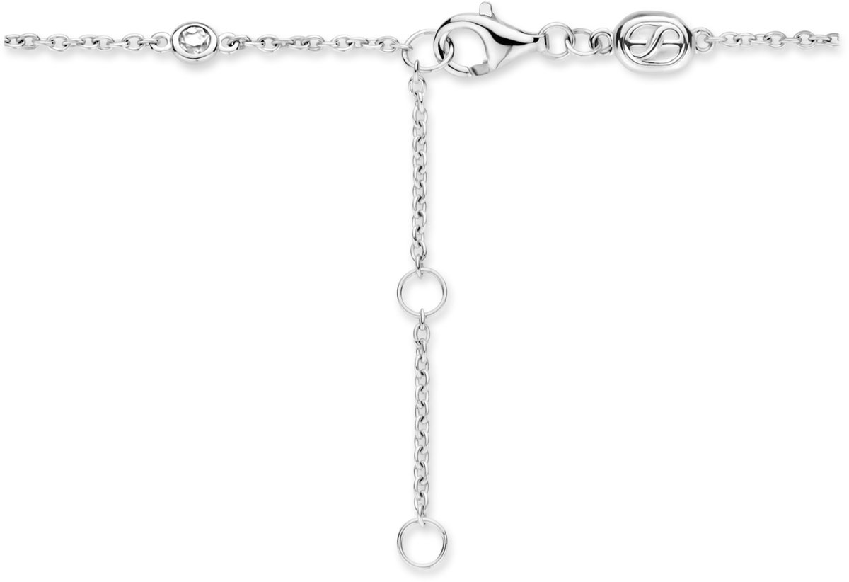 TI SENTO Dames Armband - 925 zilver - Malachiet - 23060MA