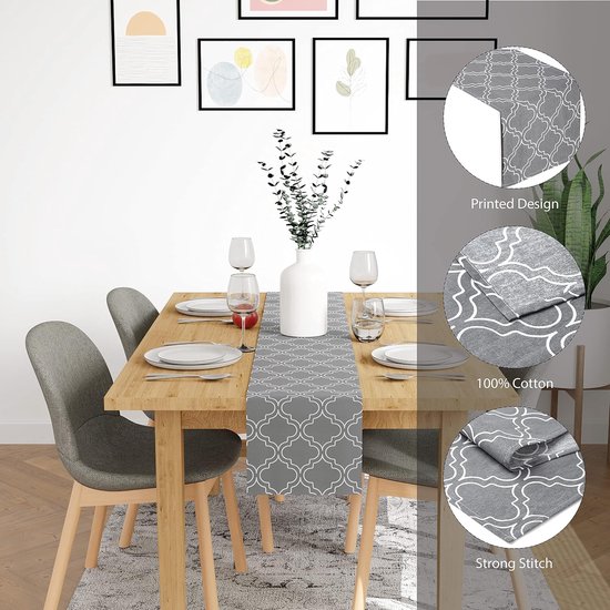 Duftin 01288-AZ05 Sarah Chemin De Table à Broder Au Point Varié Coton