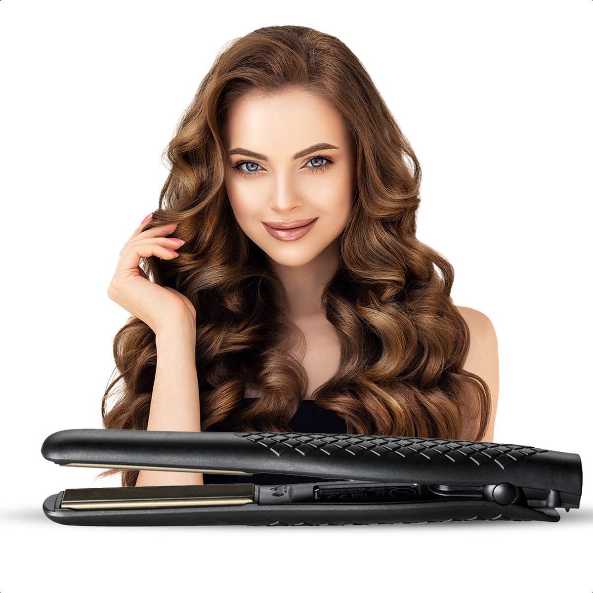 Max Pro XS Mini Stijltang - voor Kort Haar - Ideaal voor op - afbeelding 2