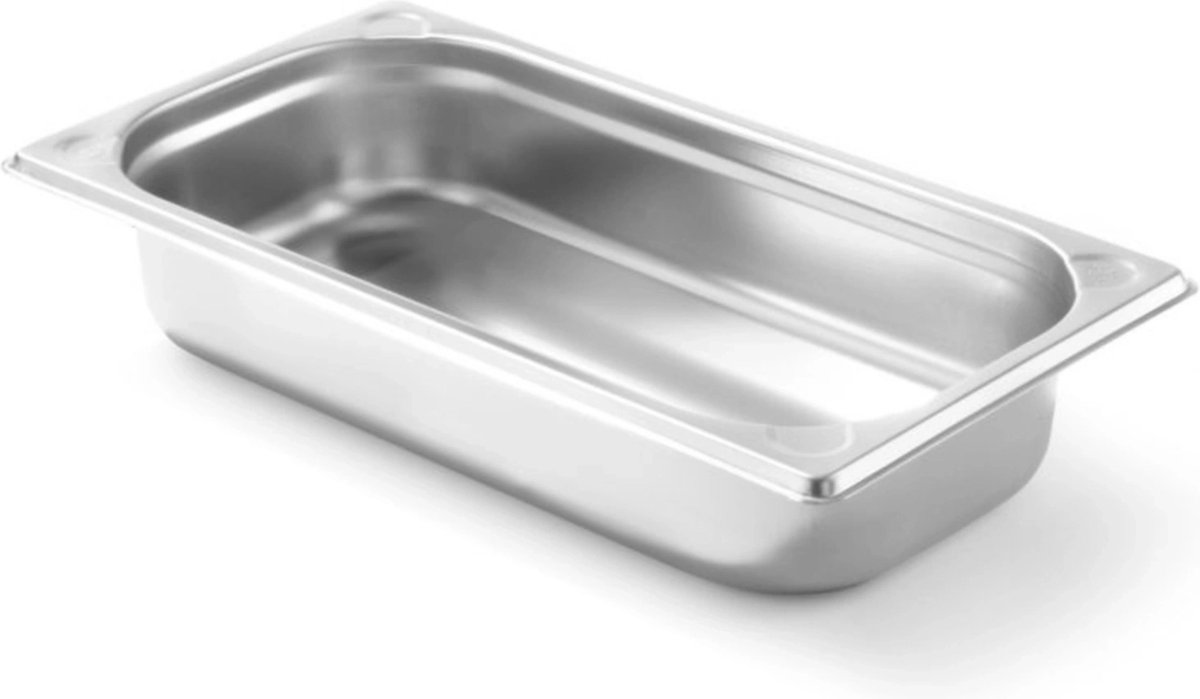 HENDI Gastronorm container – 1/3 GN – 1,5L – versterkte hoeken – 40mm hoog