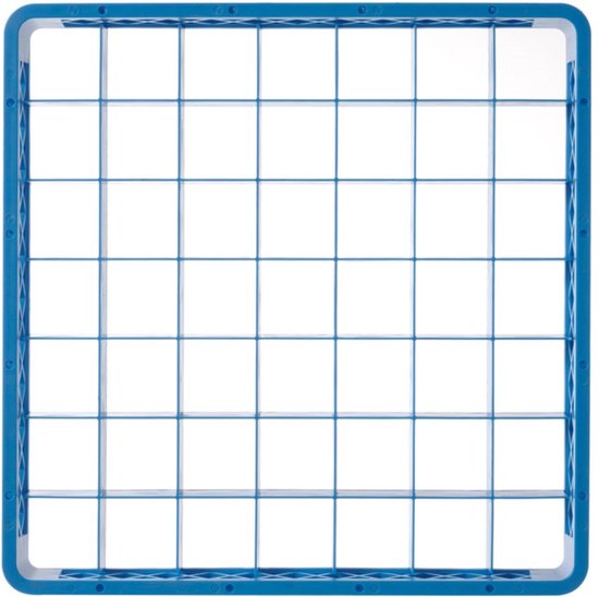 HENDI Vaatwaskorf Verhoger – 25 Vakken – 500x500x45 Mm – Voor Professioneel & Huishoudelijk Gebruik