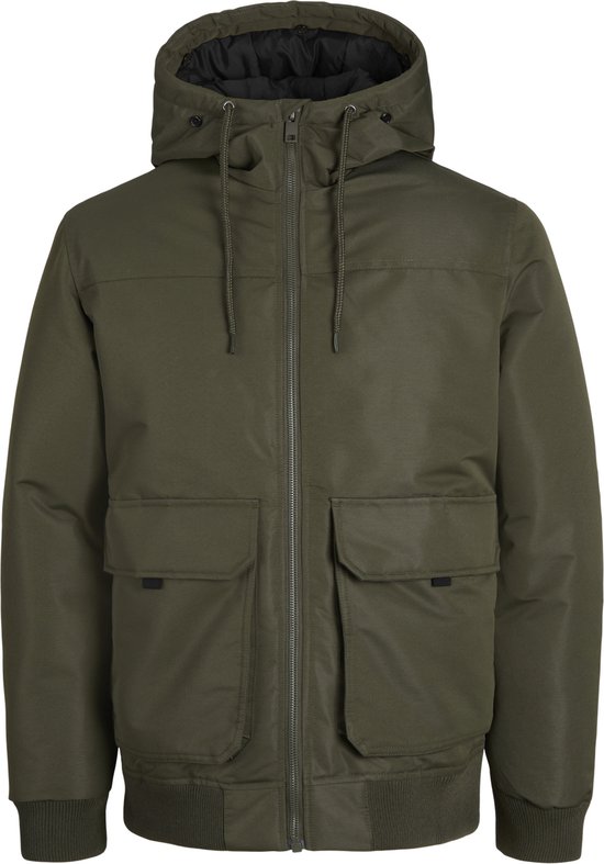 JACK&JONES PLUS JJCONSTRUCT BOMBER PLS Heren Bomberjack - Maat EU2XL US1L