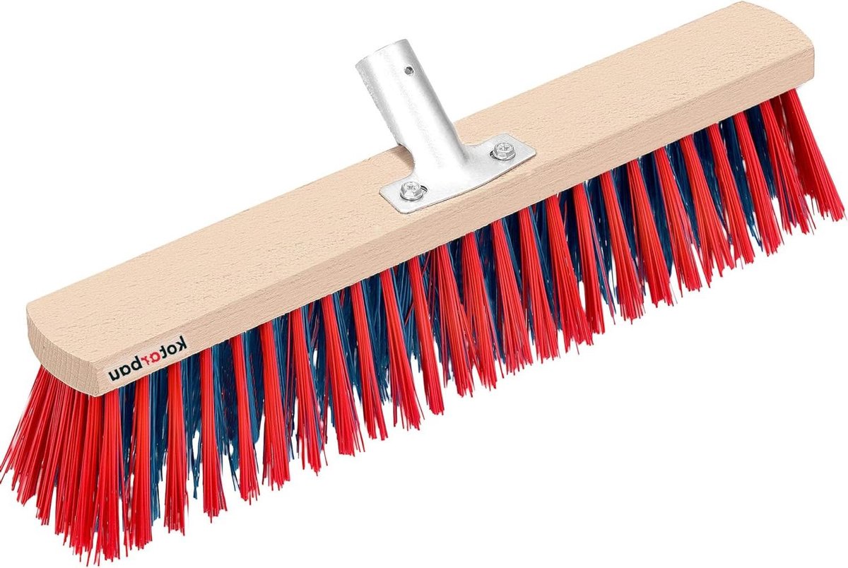 Goedkoopste Bezem 400 mm zonder steel - industriële bezem - zaalbezem - tuinbezem - grote bezem - vegen van straten - voetpaden - kleur willekeurig verzonden