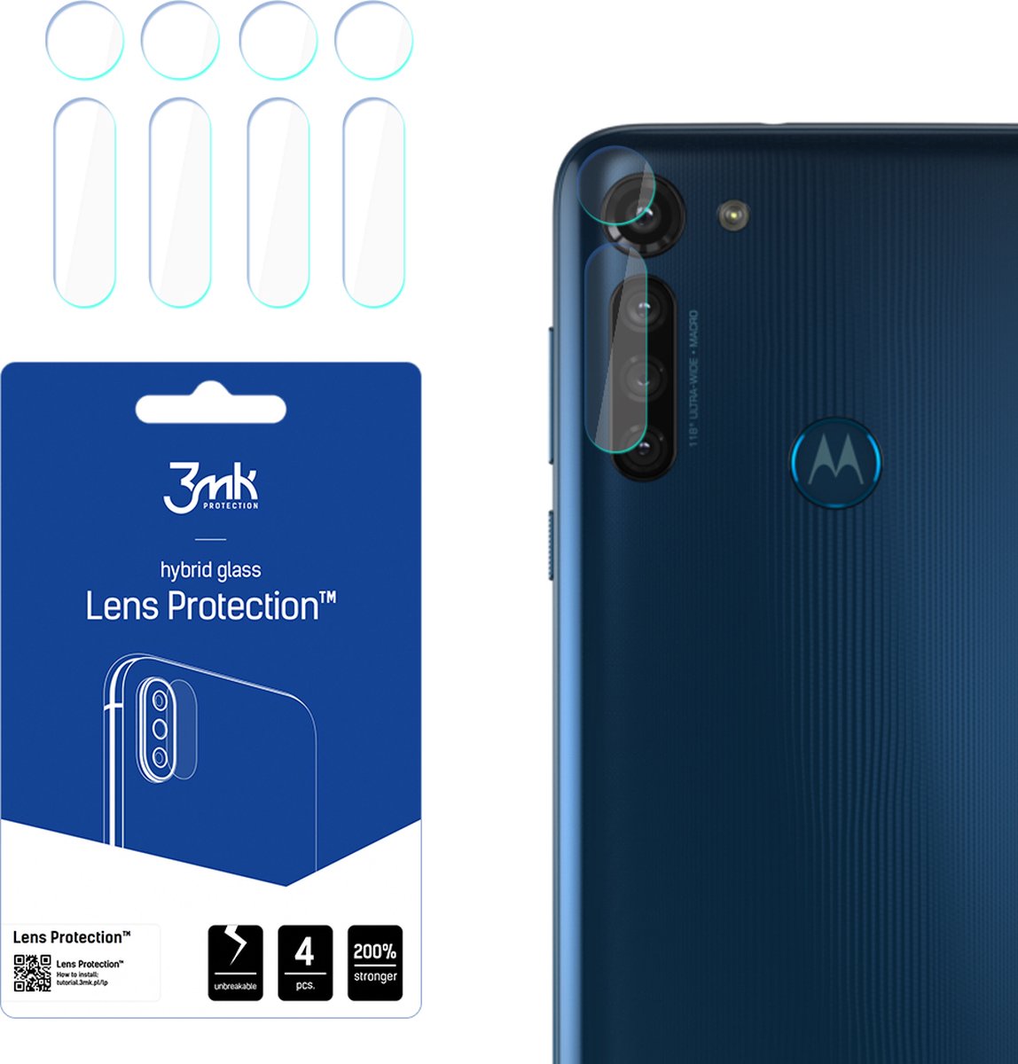 Motorola Moto G8 Power - 3mk Lens Protection