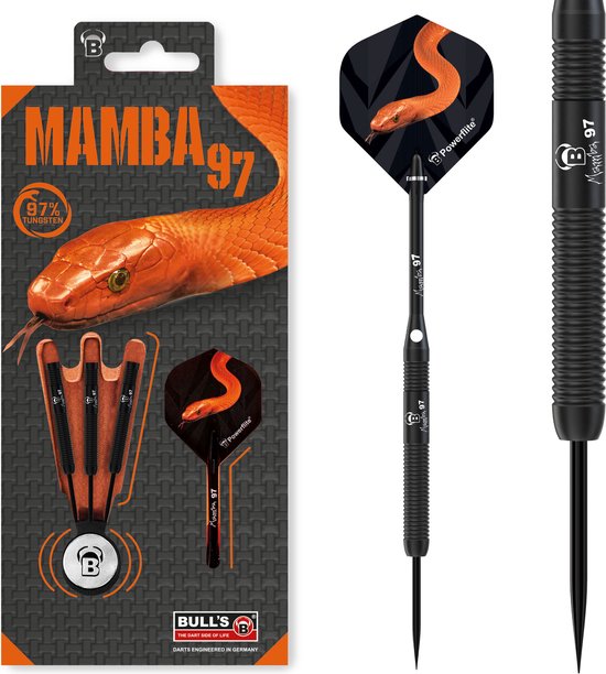 BULL'S Mamba97 M1 - Dartpijlen van Bull's — afbeelding 3