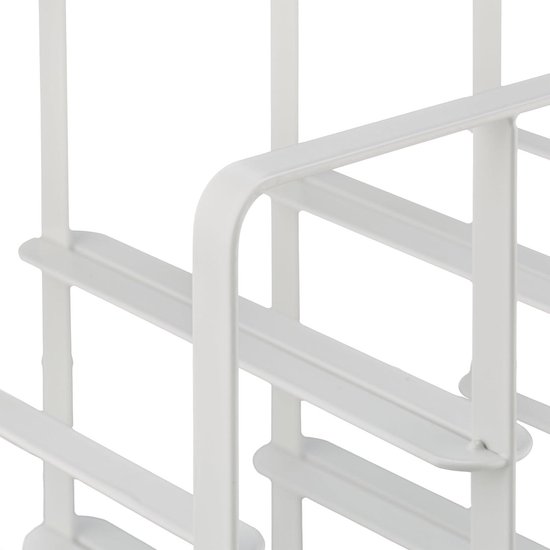 IBUYKE Metalen Wijnrek Voor 6 Flessen, Vrijstaande Wijnbewaarhouder Horizontale Opslag 3 Laags Vintage Flessenhouder Opbergplank Kast Aanrecht Keuken Bar Kelder Tmj901h 1011678754