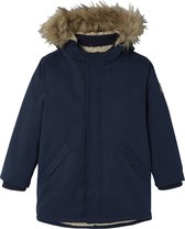 Vertbaudet Jongensparka met capuchon en gerecyclede polyester voering