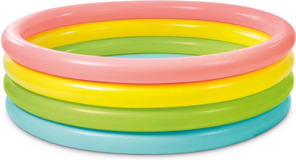 INTEX – Zwembad – Sunset – opblaasbaar – 4 – ringen – 168×46 – cm INTEX – Zwembad – Sunset – opblaasbaar – 4 – ringen – 168×46 – cm