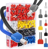 Sinuslive Car-HiFi platte stekker Set van 10 stuks 6 mm² 6.3 mm Verguld