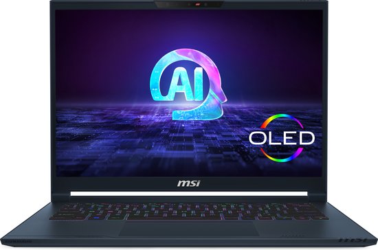 MSI Stealth 14 AI Studio A1VFG-015BE - Gaming laptop - 14 inch - azerty