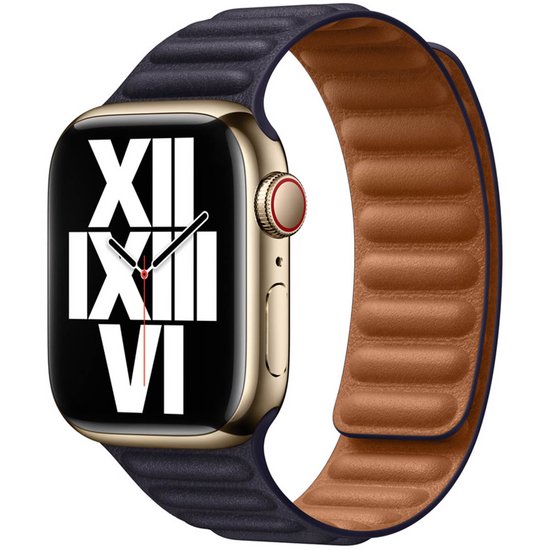 Apple Armband Voor Apple Watch 38-41 Mm Ink Leather Link M/l (mp823zm/a)