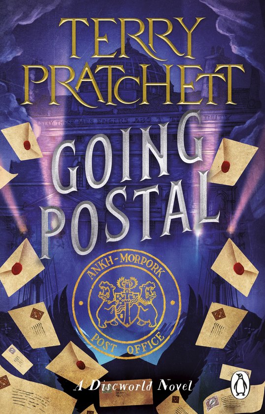 Discworld Novels- Going Postal - cover