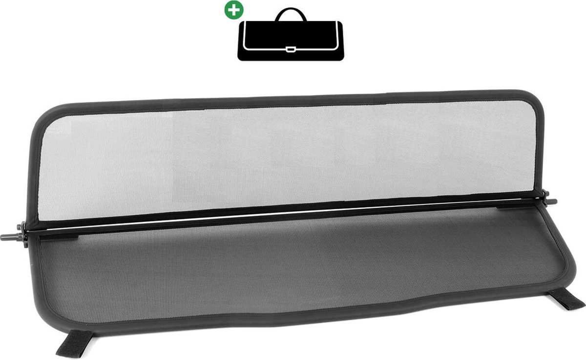 Windscherm Mercedes E A207 | 2010-2017 | incl. luxe opbergtas | Zwart