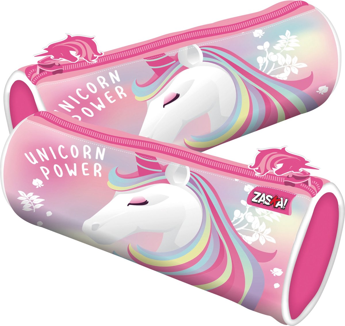 Zaska Etui Bts Unicorn Meisjes 21 X 7 X 7 Cm Polyester Roze
